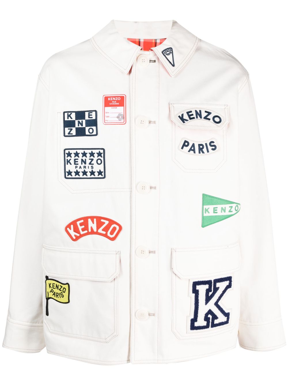 Kenzo Kenzo Sailor Jacke - Weiß von Kenzo