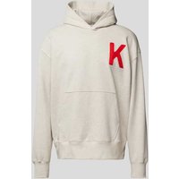 Kenzo Oversized Hoodie mit Känguru-Tasche in Sand, Größe L von Kenzo