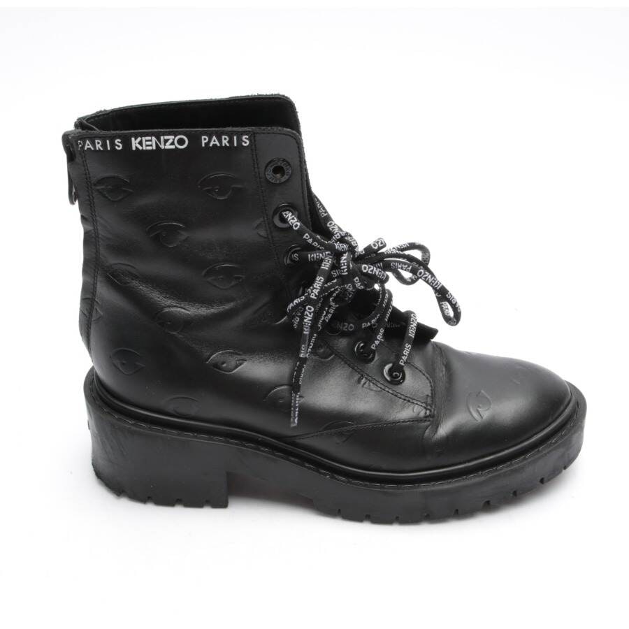 Kenzo Pike Eye Boots Stiefeletten EUR 37 Schwarz von Kenzo