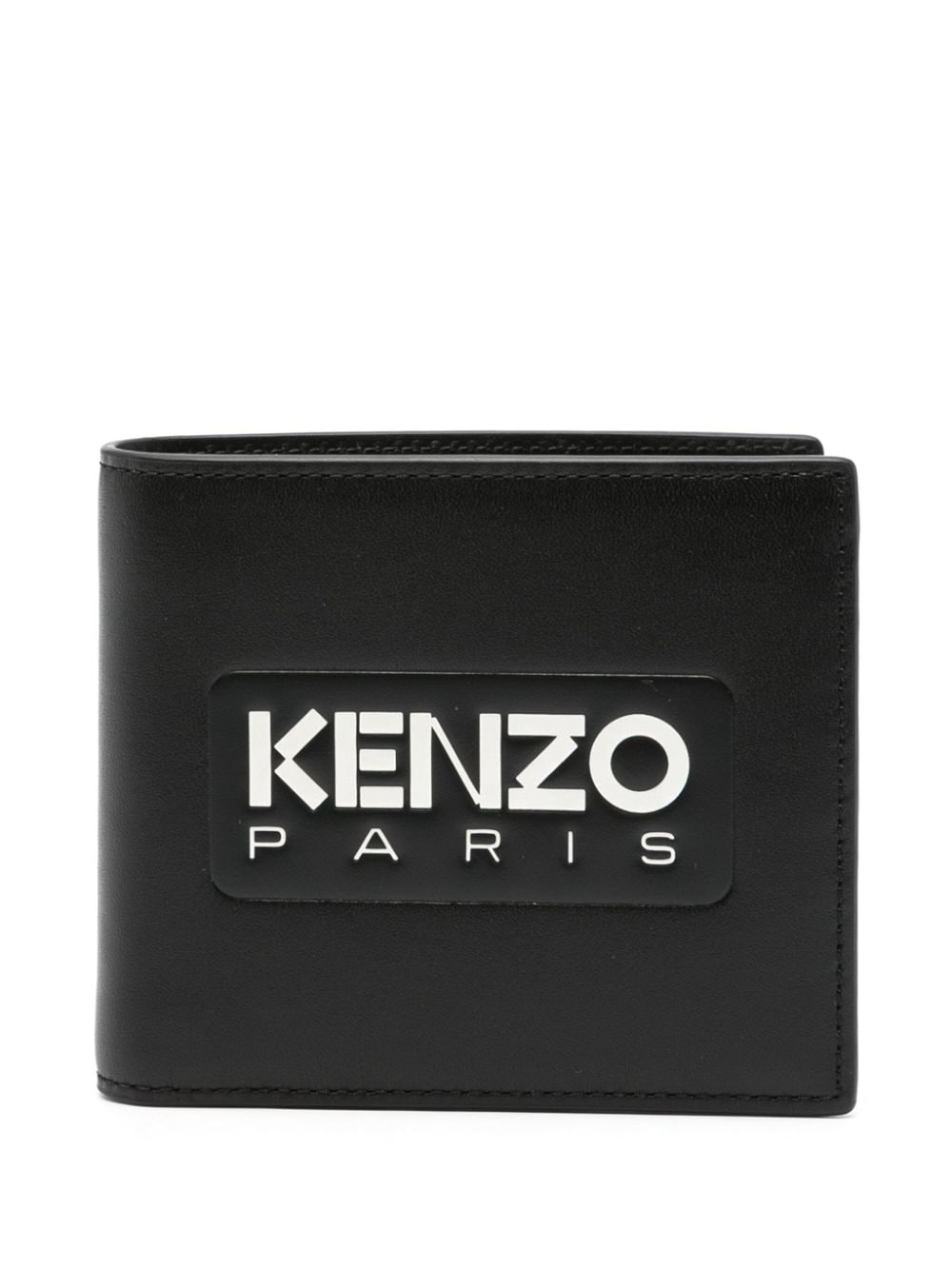 Kenzo Portemonnaie mit Logo-Prägung - Schwarz von Kenzo