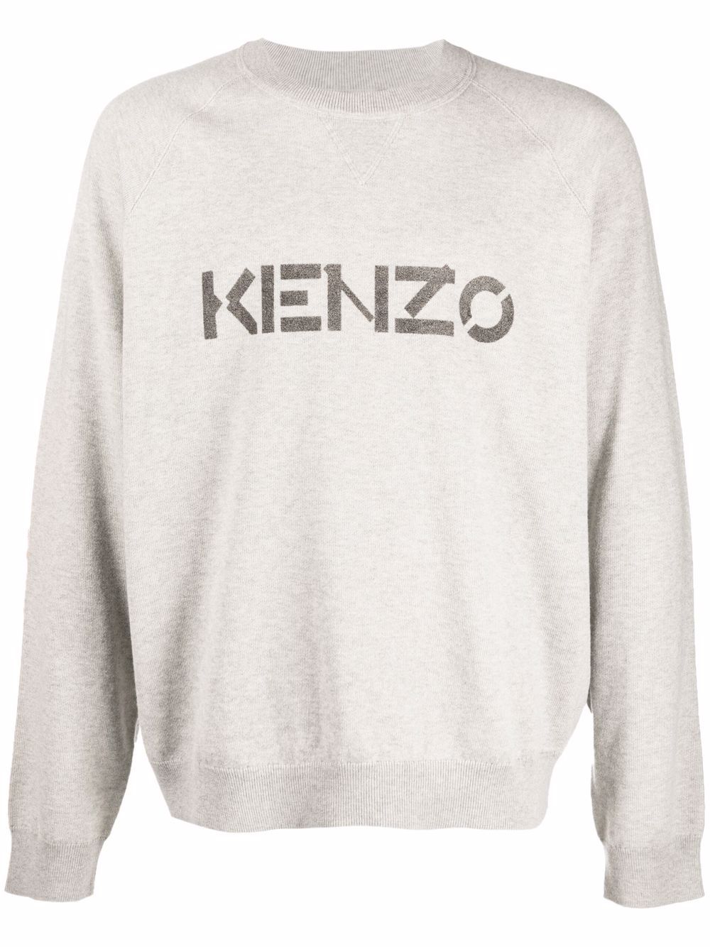 Kenzo Pullover mit rundem Ausschnitt - Grau von Kenzo