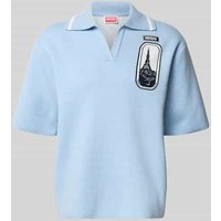 Kenzo Regular Fit Pullover in Strick-Optik in Hellblau, Größe XL Kenzo Regular Fit Pullover in Strick-Optik in Hellblau, Größe XL von Kenzo