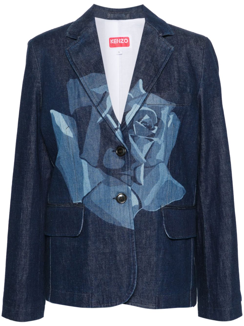 Kenzo Rose Jeans-Blazer - Blau von Kenzo