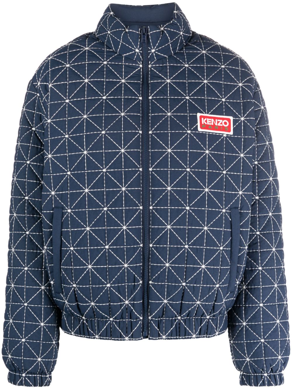 Kenzo Sashiko Daunenjacke - Blau von Kenzo