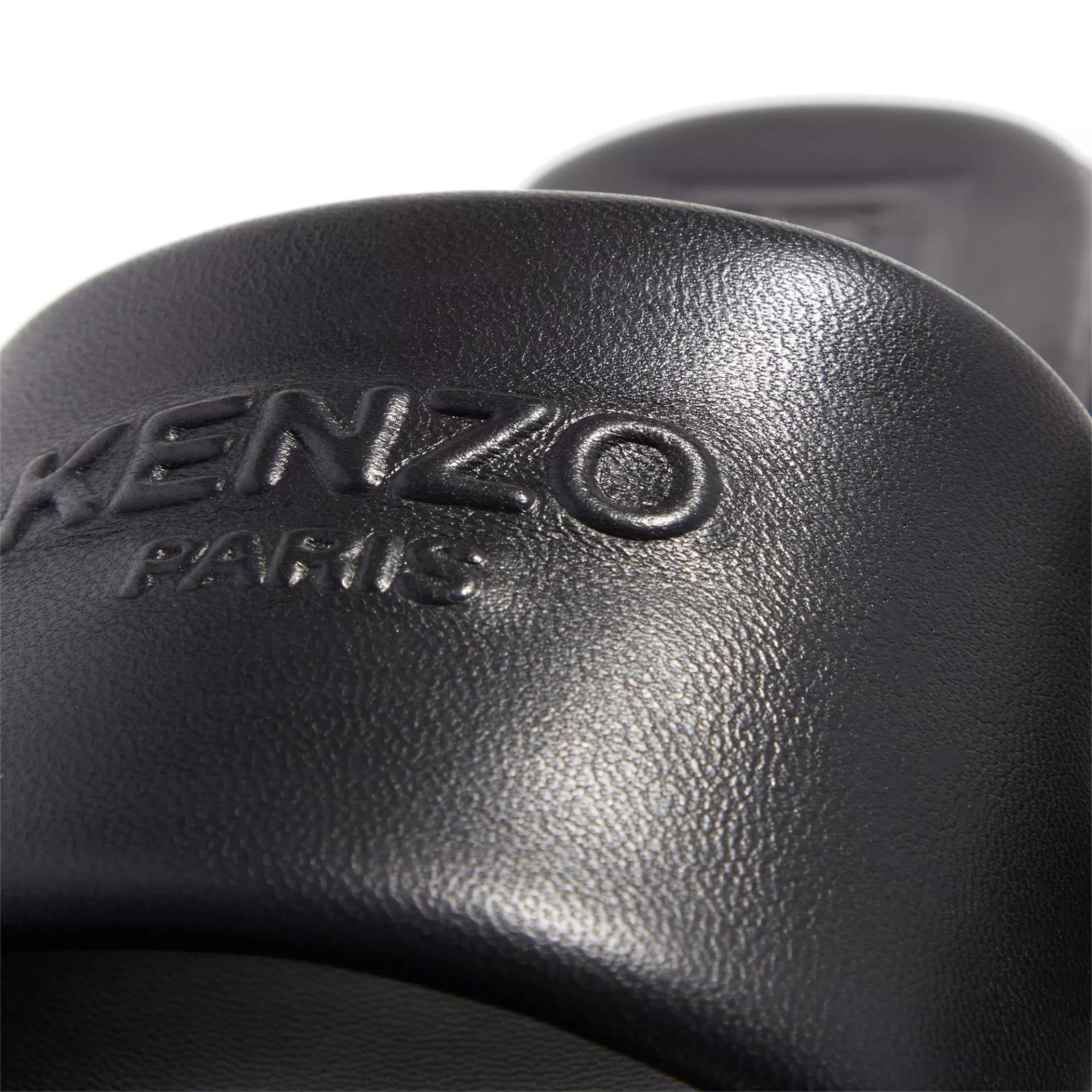 Kenzo Slipper & Pantoletten - Oki Flat Mules - Gr. 37 (EU) - in Schwarz - für Damen von Kenzo