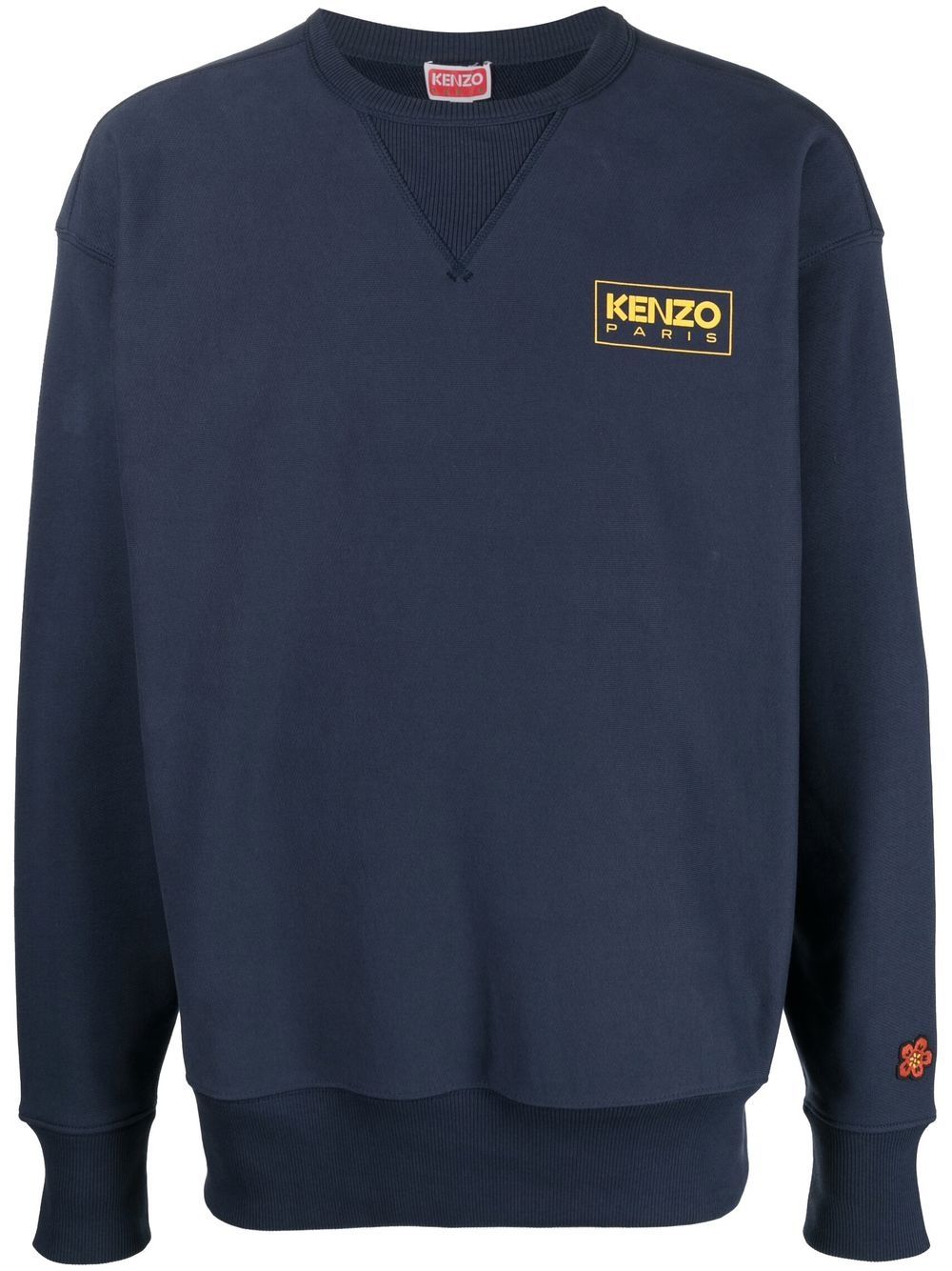 Kenzo Sweatshirt mit Logo-Print - Blau von Kenzo