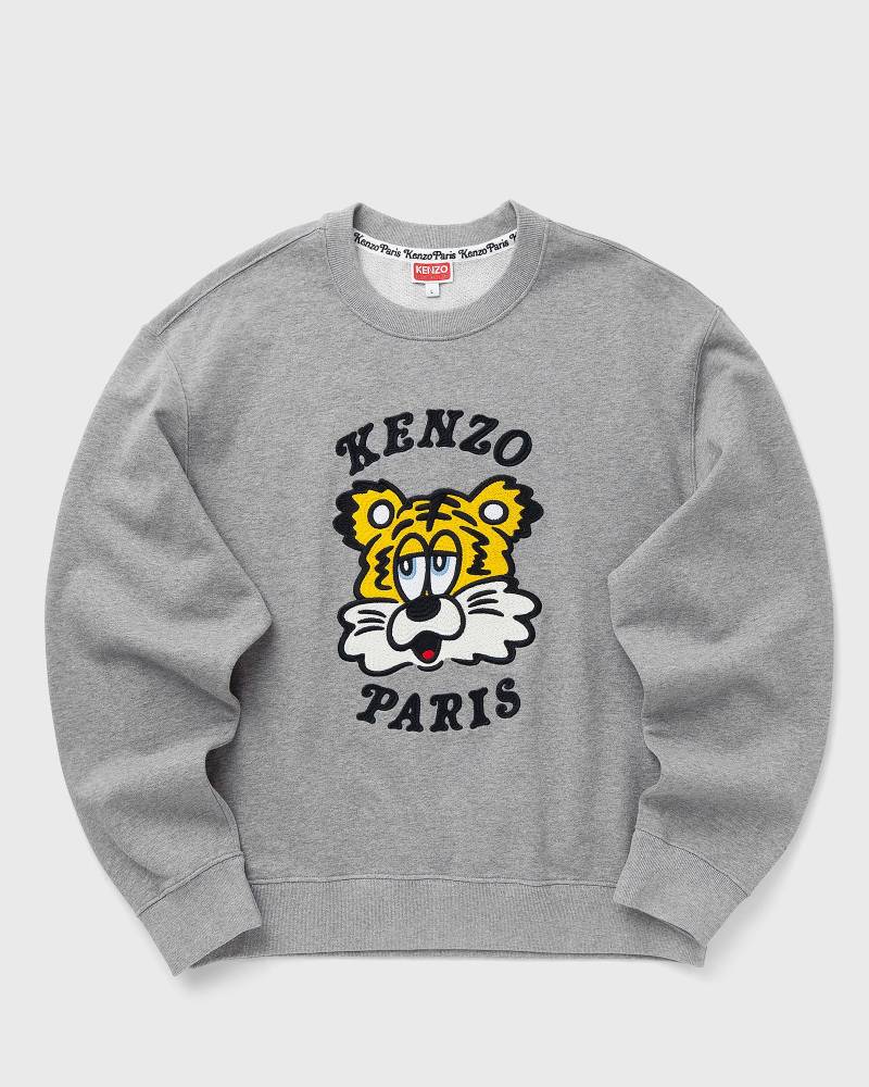 Kenzo VERDY COLLECTION EMBROIDERED CLASSIC SWEATSHIRT men Sweatshirts grey in Größe:L von Kenzo
