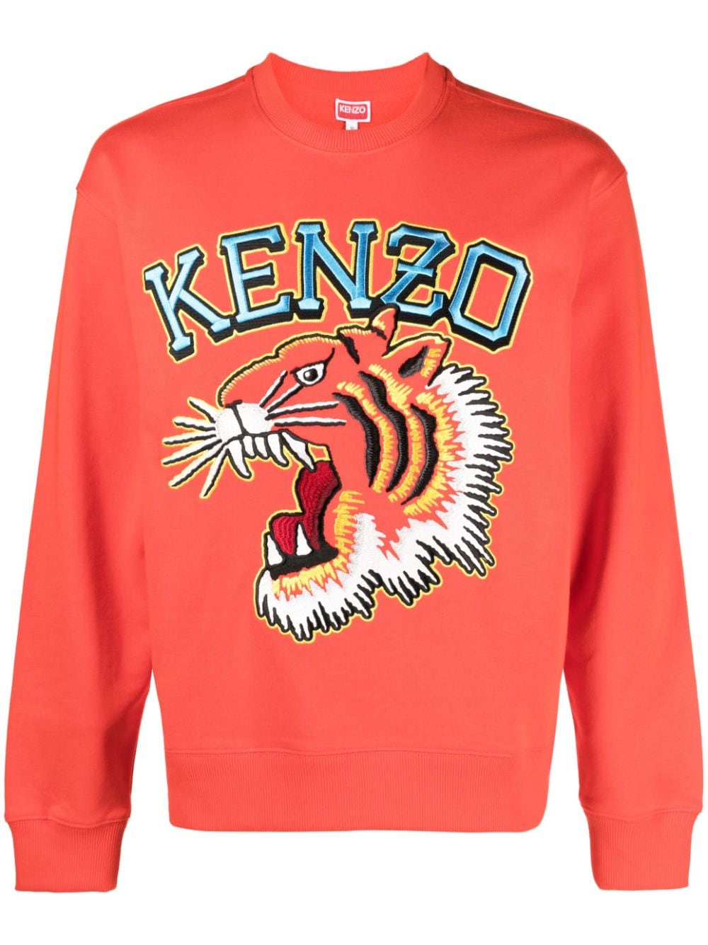 Kenzo Sweatshirt mit Varsity Jungle-Stickerei - Rot von Kenzo