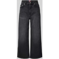 Kenzo Wide Fit Jeans in 7/8-Länge in Dunkelgrau, Größe 25 von Kenzo