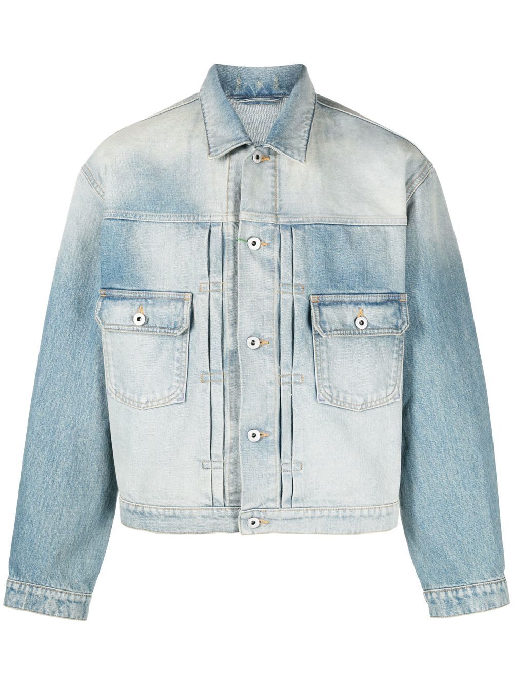 Kenzo Ausgeblichene Jeansjacke - Blau von Kenzo