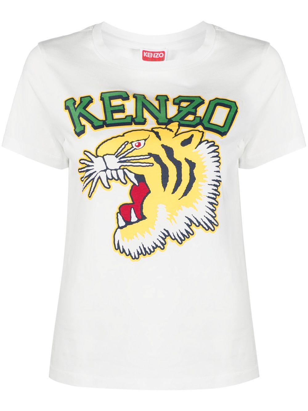 Kenzo T-Shirt mit grafischem Print - Weiß von Kenzo