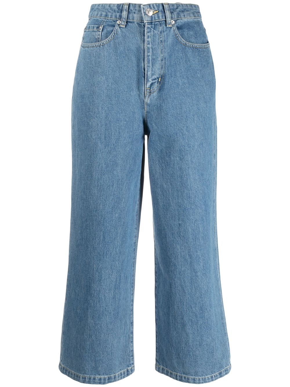 Kenzo Weite High-Rise-Jeans - Blau von Kenzo