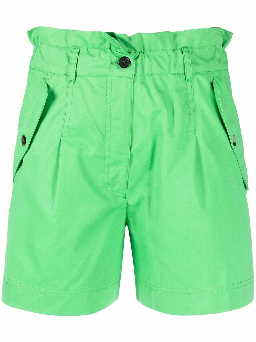 Kenzo Hoch sitzende Cargo-Shorts - Grün von Kenzo