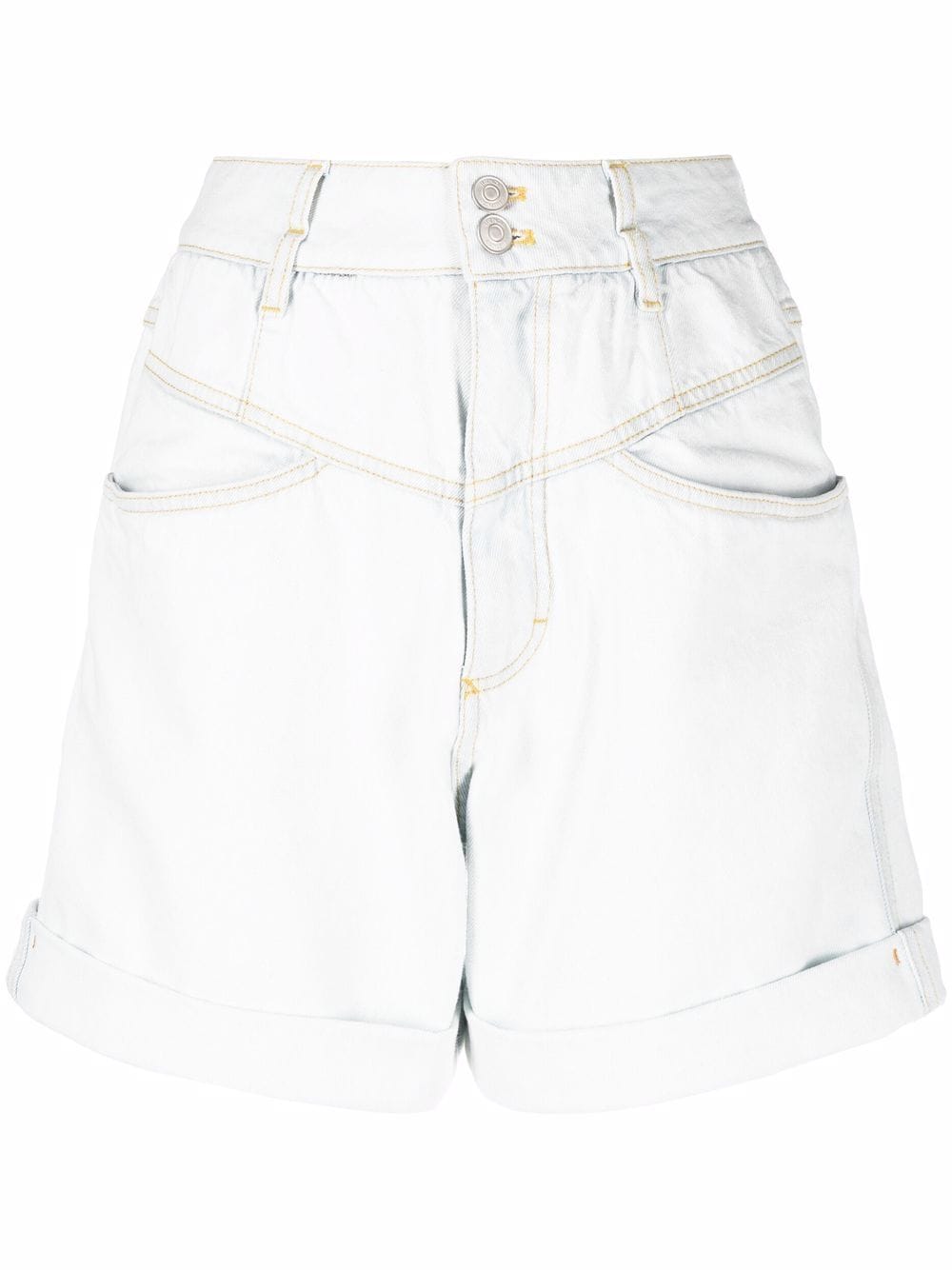 Kenzo Hoch sitzende Jeans-Shorts - Blau von Kenzo