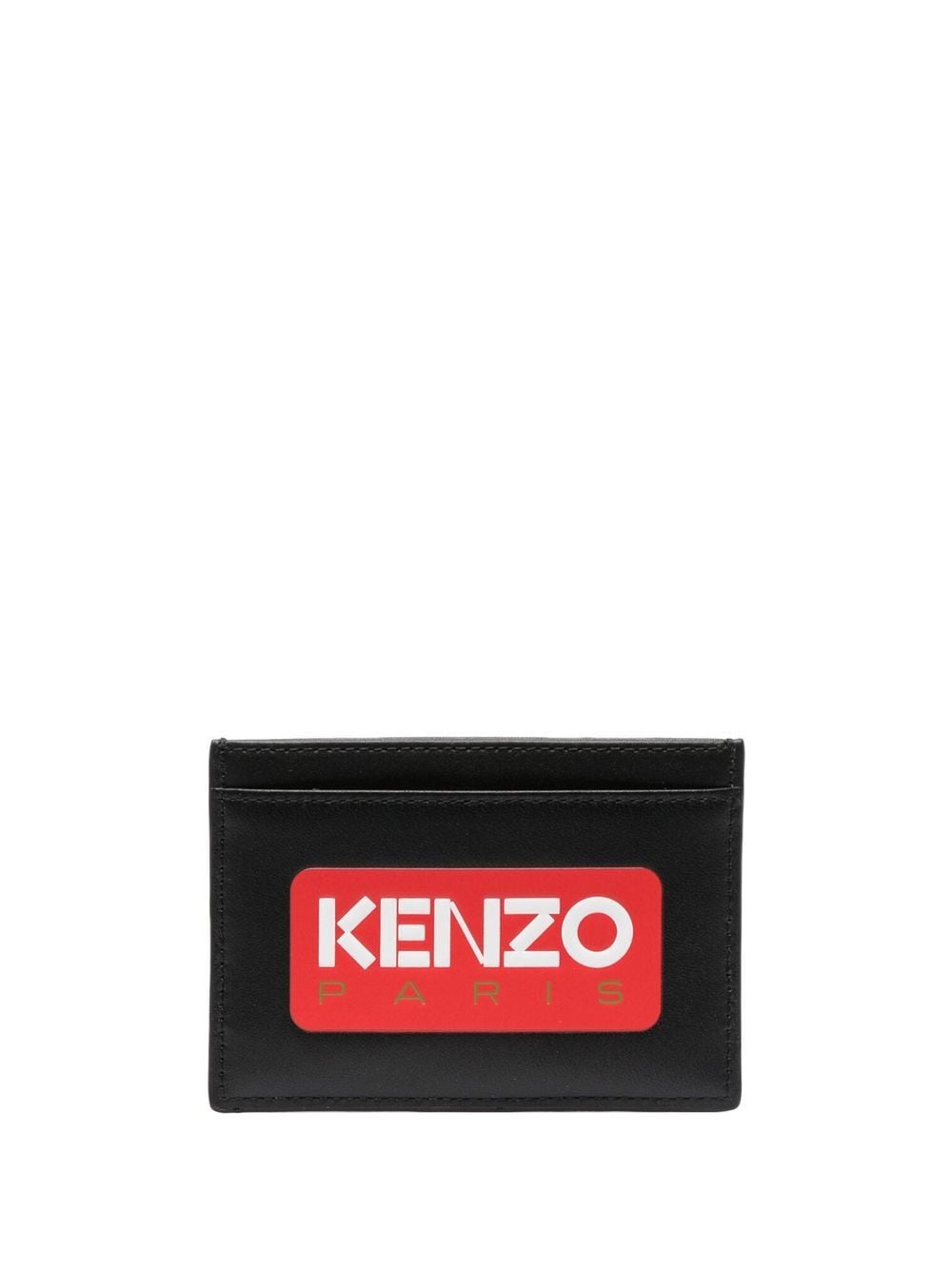 Kenzo Kartenetui mit Logo-Patch - Schwarz von Kenzo