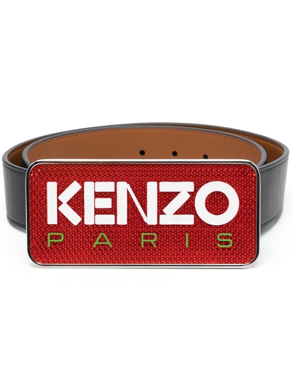 Kenzo Gürtel mit Logo-Schnalle - Schwarz von Kenzo