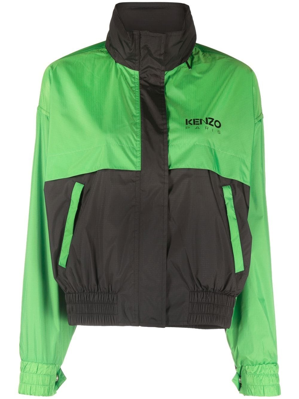 Kenzo Kapuzenjacke mit Logo - Schwarz von Kenzo