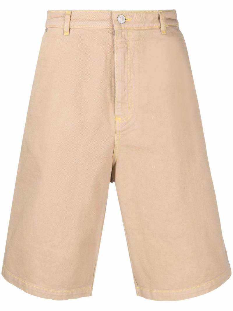 Kenzo Bermudas mit Logo-Patch - Nude von Kenzo