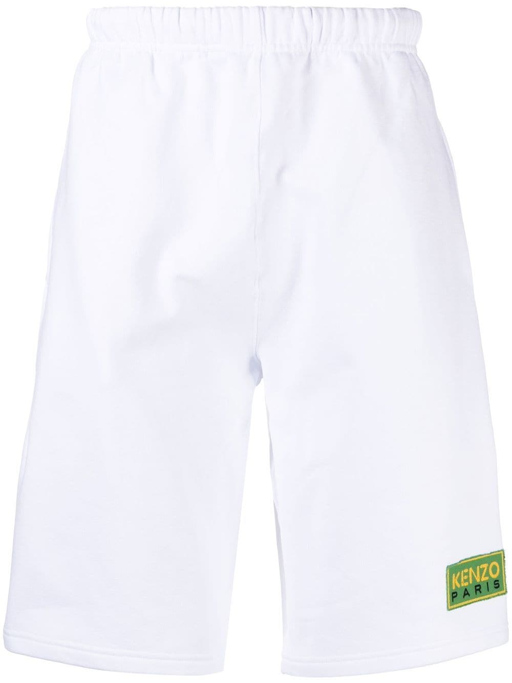 Kenzo Shorts mit Logo-Patch - Weiß von Kenzo
