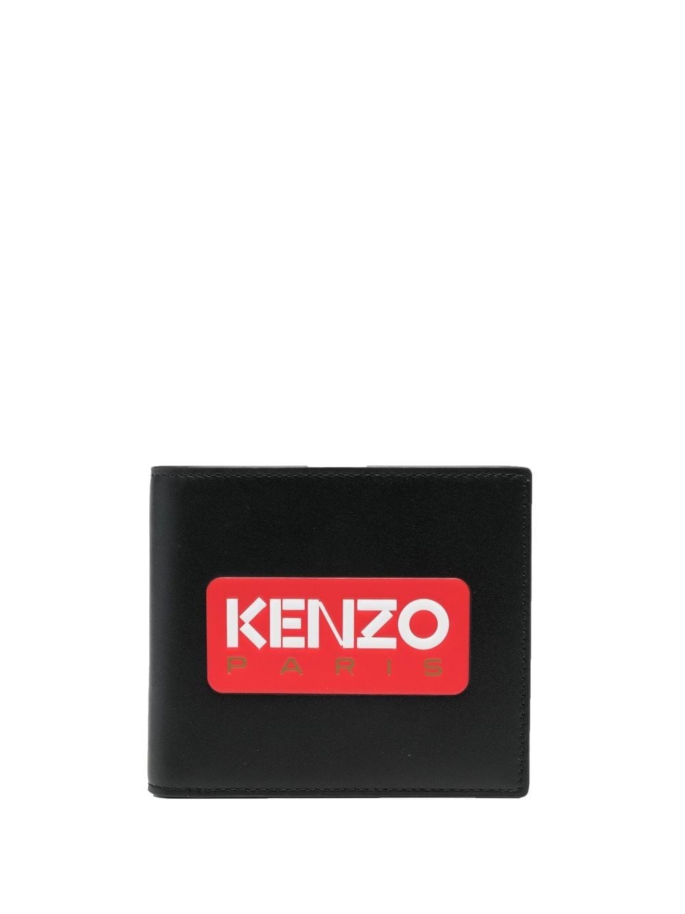 Kenzo Portemonnaie mit Logo-Patch - Schwarz von Kenzo