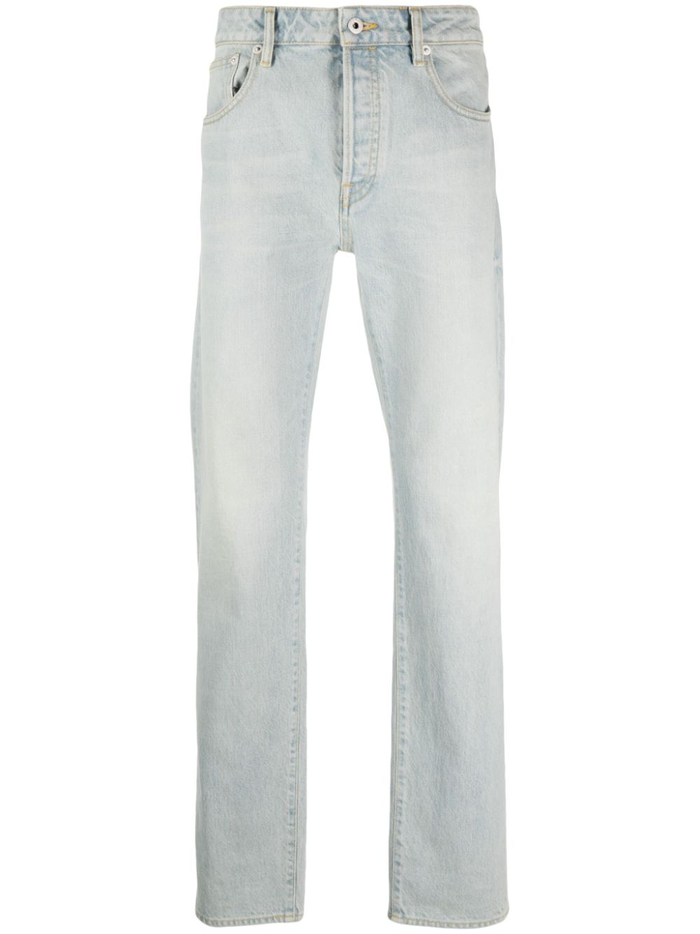 Kenzo Slim-Fit-Jeans mit Logo-Patch - Blau von Kenzo