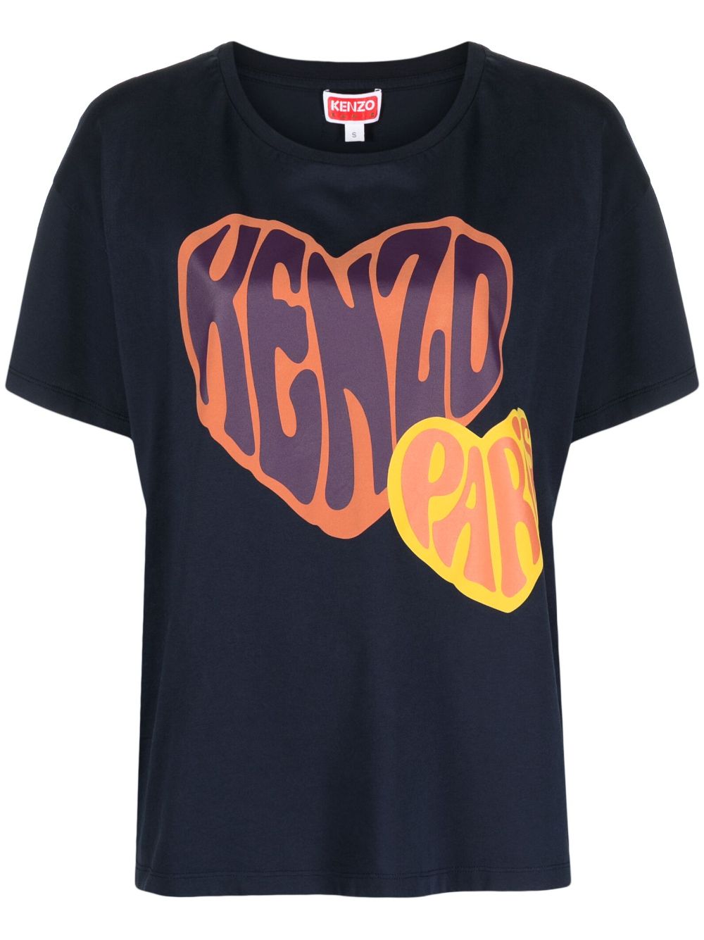 Kenzo T-Shirt mit Logo-Print - Blau von Kenzo