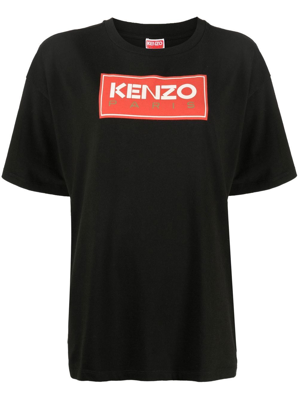 Kenzo T-Shirt mit Logo-Print - Schwarz von Kenzo