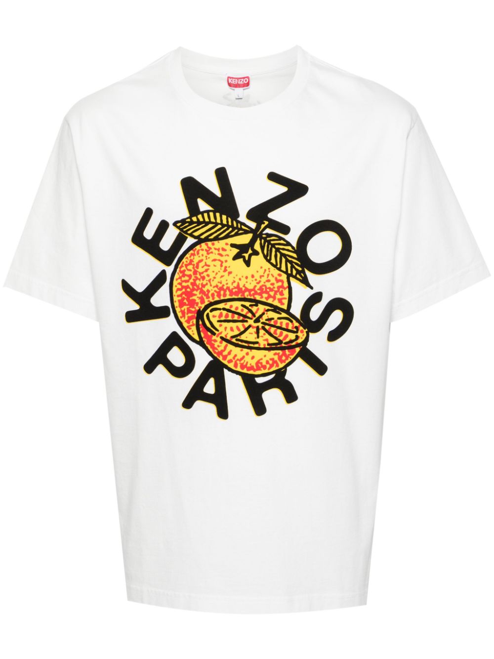 Kenzo T-Shirt mit Logo-Print - Weiß von Kenzo