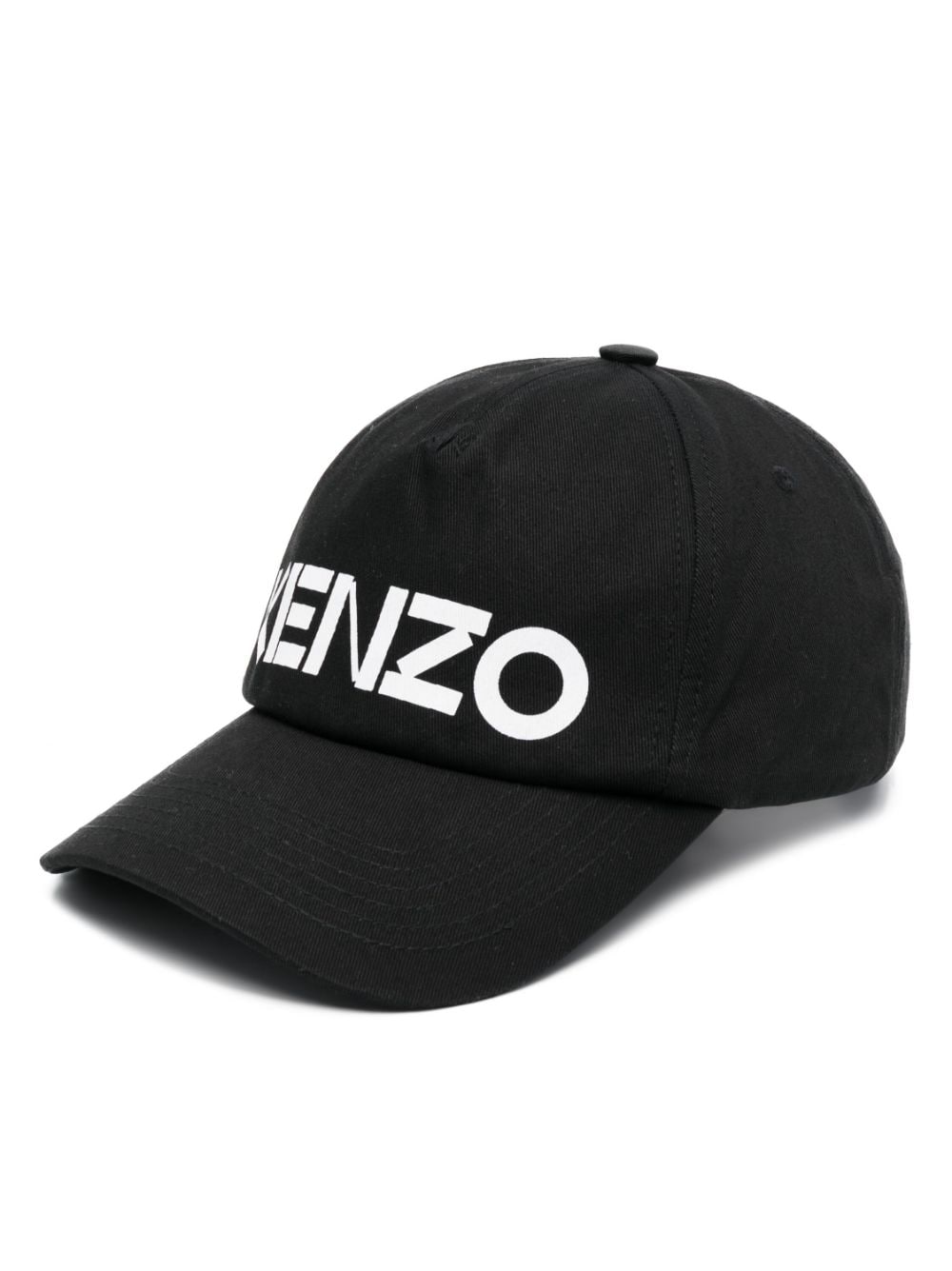 Kenzo Baseballkappe mit Logo-Print - Schwarz von Kenzo