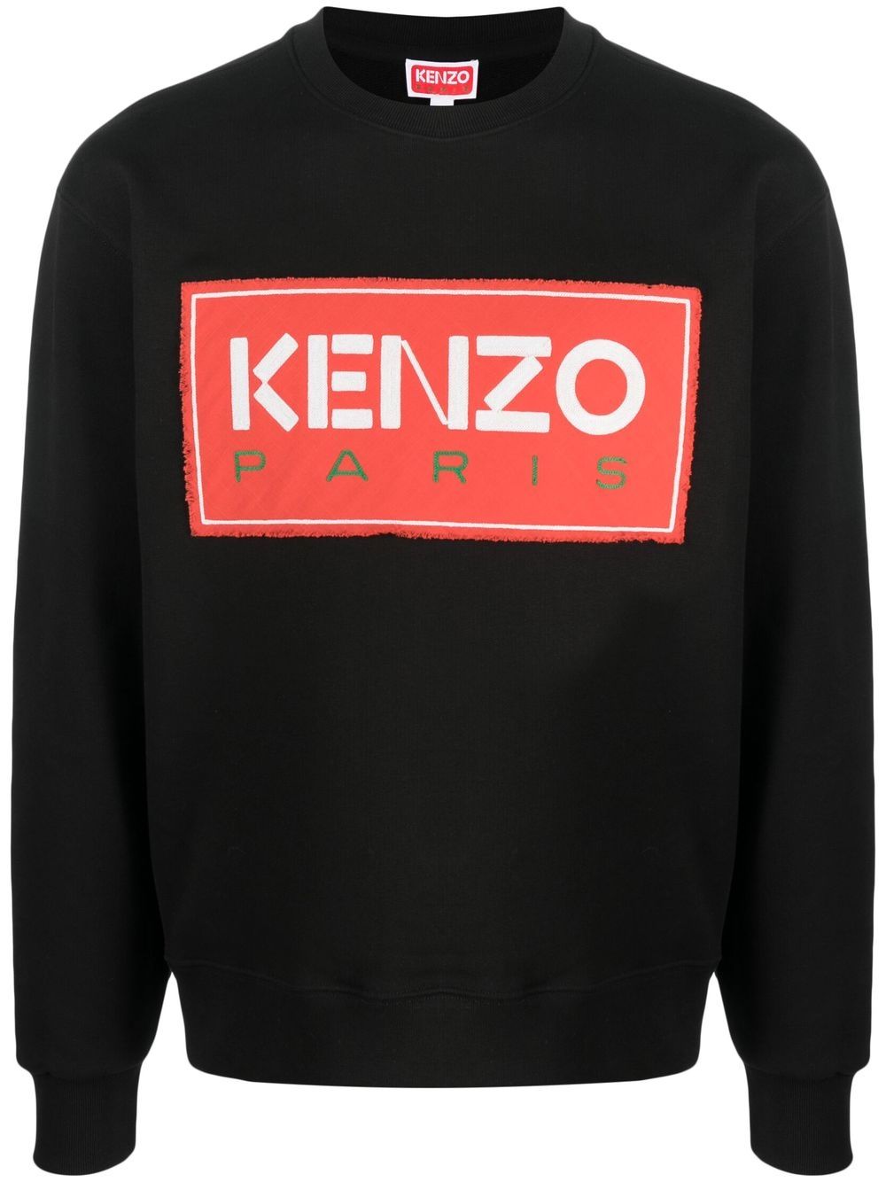 Kenzo Sweatshirt mit Logo-Print - Schwarz von Kenzo