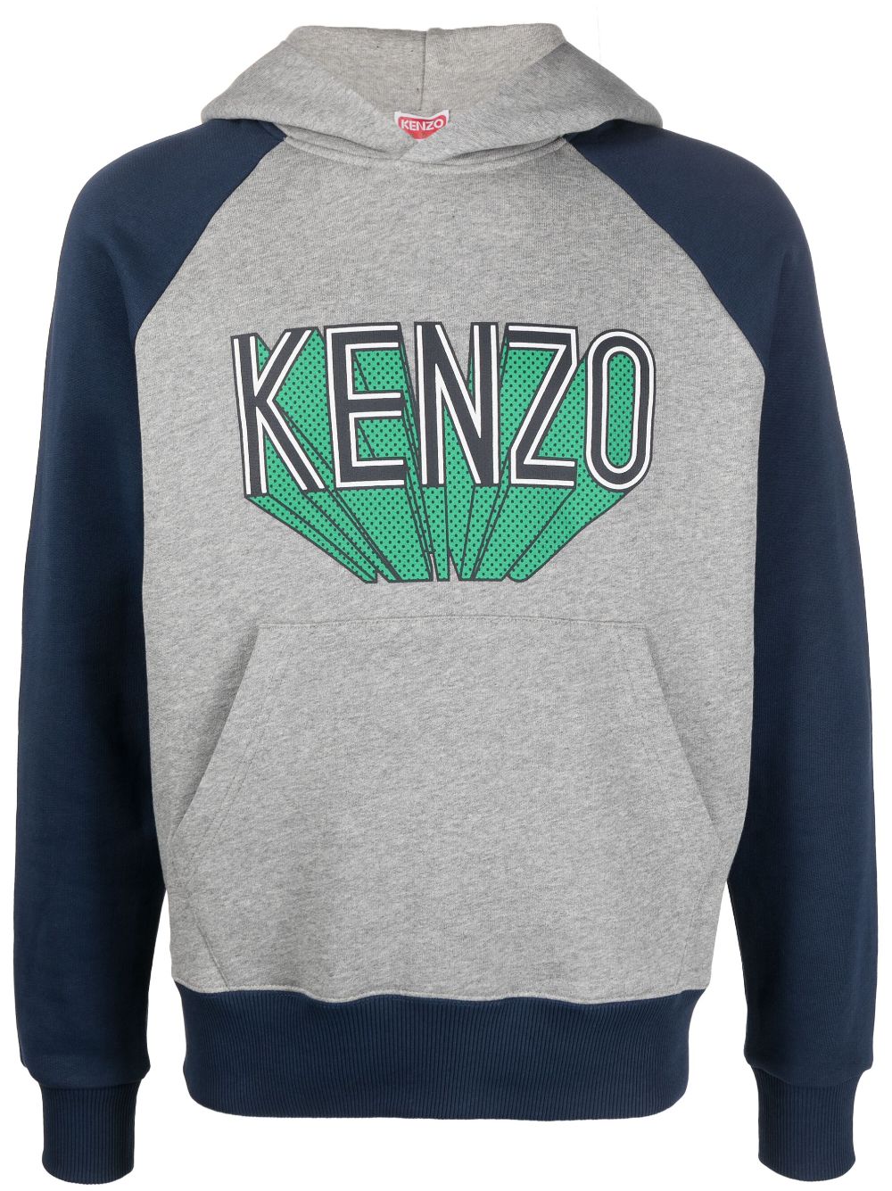 Kenzo Hoodie mit Logo-Print - Blau von Kenzo