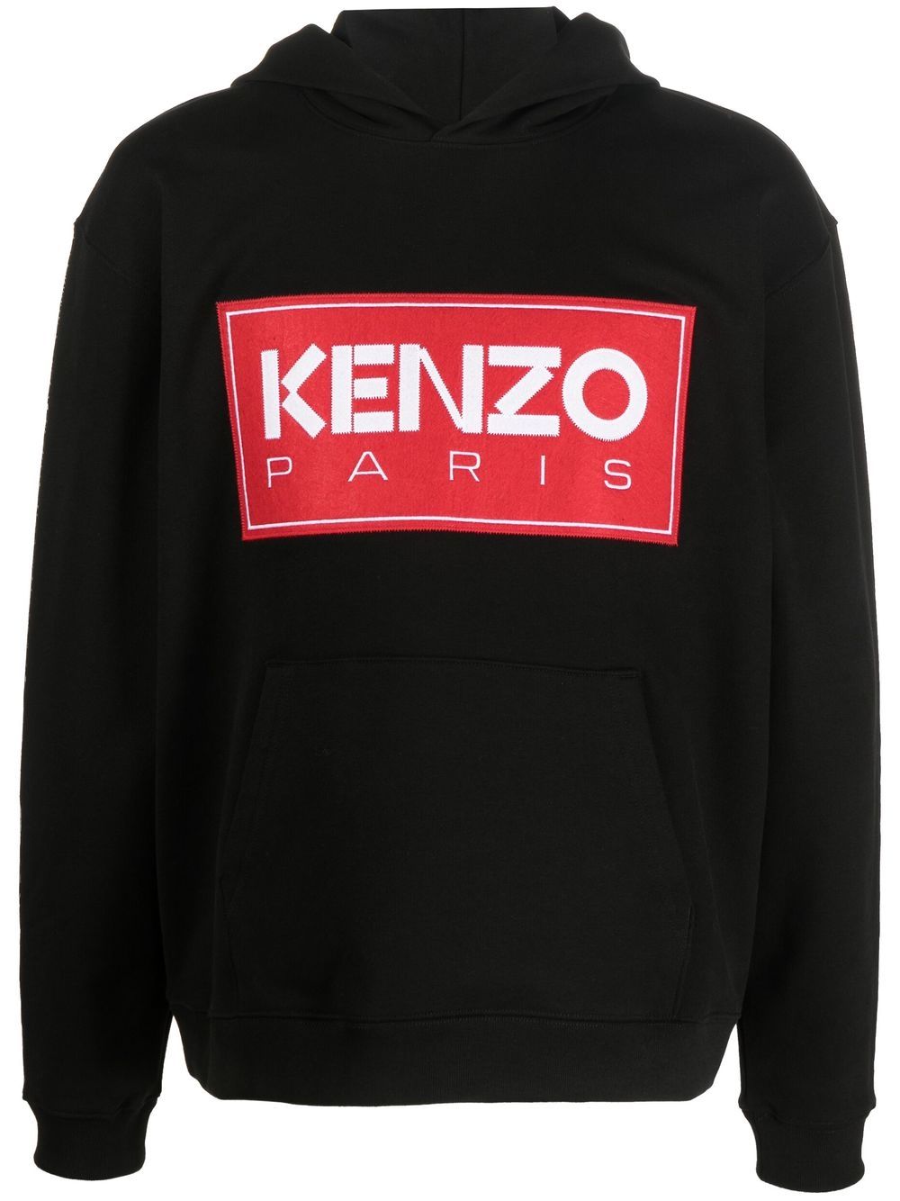 Kenzo Hoodie mit Logo-Print - Schwarz von Kenzo