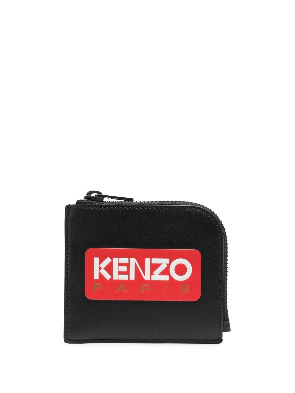 Kenzo Portemonnaie mit Logo-Print - Schwarz von Kenzo