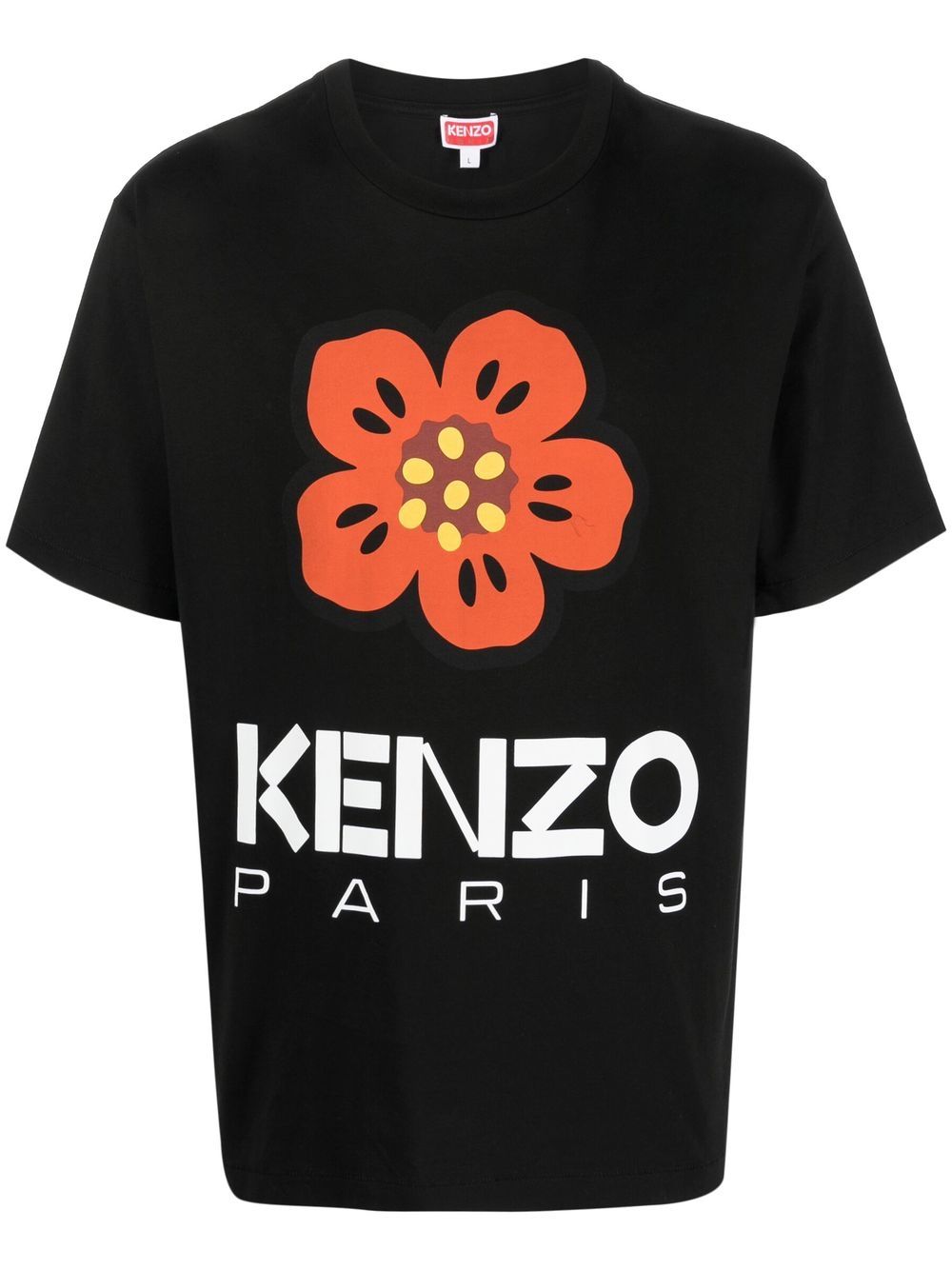 Kenzo T-Shirt mit Logo-Print - Schwarz von Kenzo