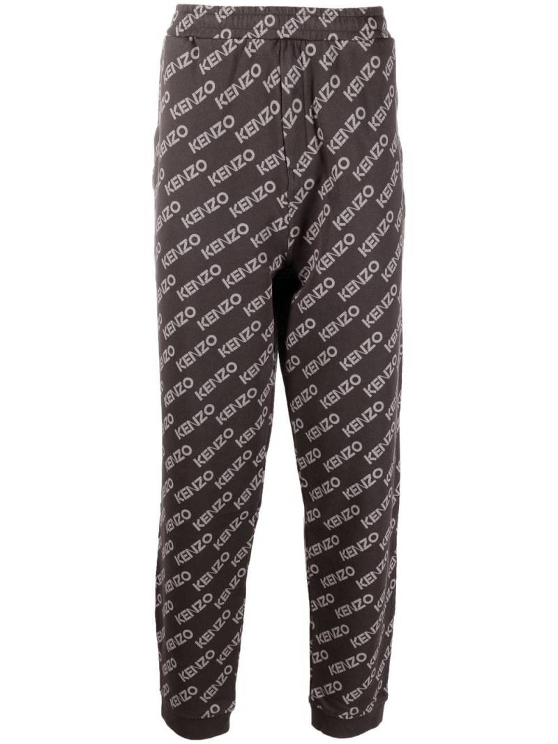 Kenzo Jogginghose mit Logo-Print - Schwarz von Kenzo