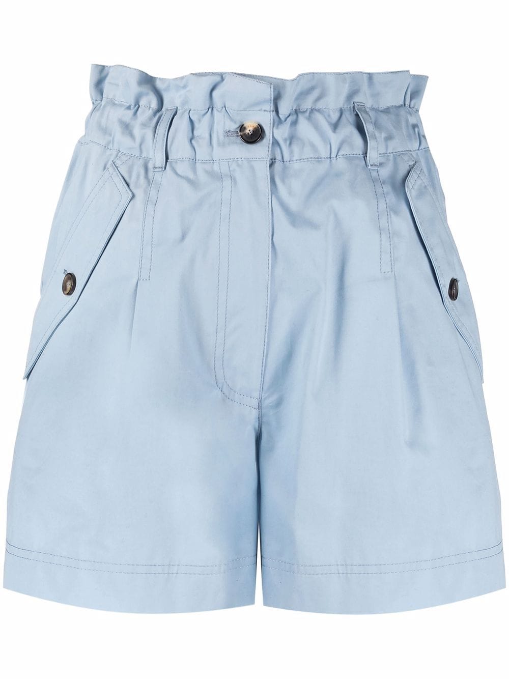 Kenzo Shorts mit Paperbag-Taille - Blau von Kenzo