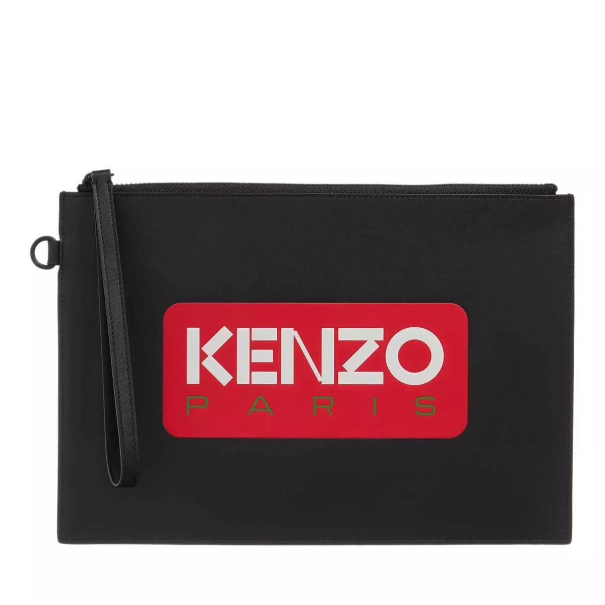 unisex Handtaschen schwarz Clutch One Size von Kenzo