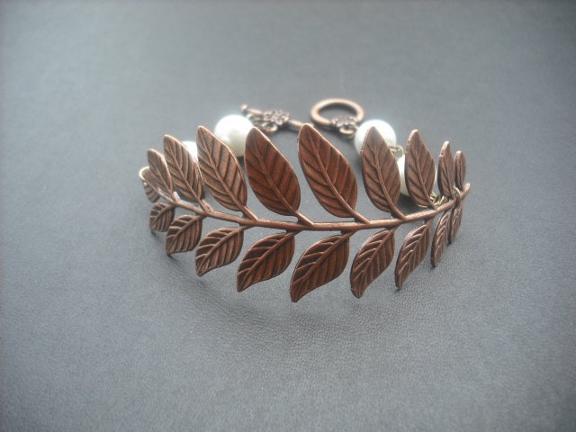 Ein Hauch Von Leben-Armband - Kupfer-Ochse-Messing von KeoniDesign