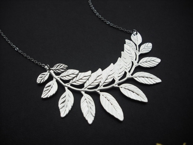 sterling Silber Kette - Ein Hauch Von Leben-Halskette von KeoniDesign