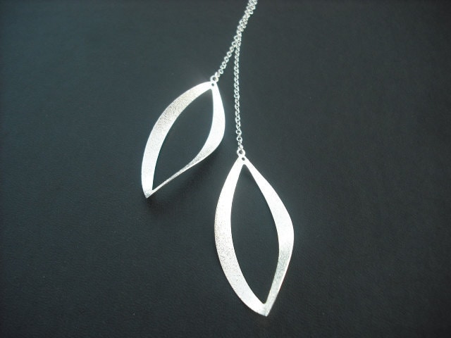 sterling Silber Kette - Phantasie Lariat von KeoniDesign