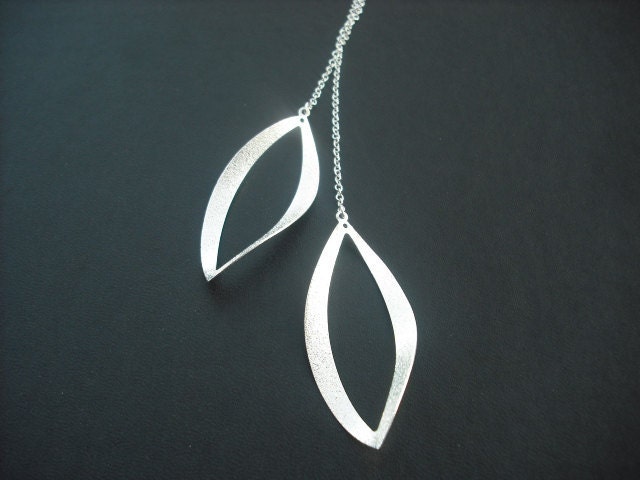 sterling Silber Kette - Phantasie Lariat von KeoniDesign