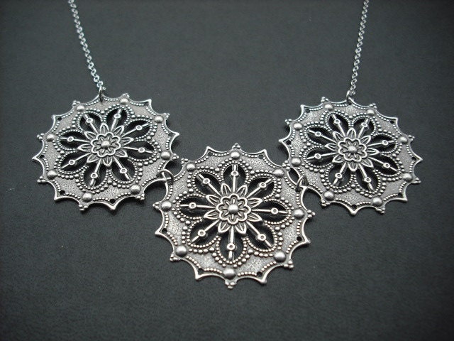 sterne Gestempelt Halskette von KeoniDesign