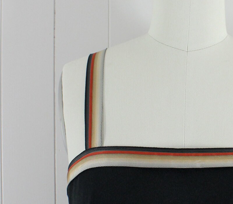 1970Er Maxikleid Schwarzes Partykleid Leiste Ärmellos Empire Taille M 1970Er Maxikleid Schwarzes Partykleid Leiste Ärmellos Empire Taille M von KeptVintageShop