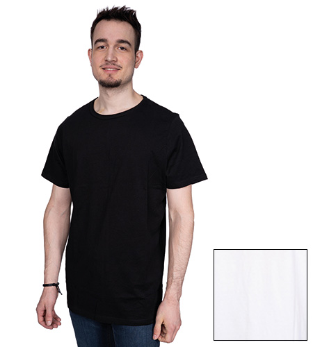 Kera Chevrit Shirt Stefan 2er-Pack schwarz/weiß extra lang von Kera Collection