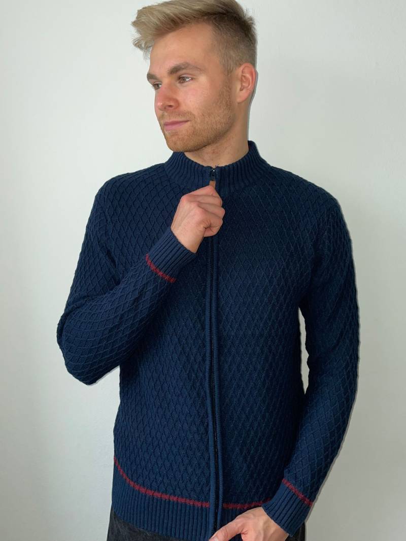 Kera Collection Colin Strickjacke blue von Kera Collection