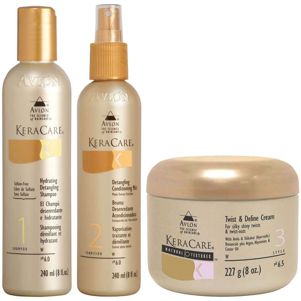 KeraCare Detangling Shampoo und Conditioner Duo mit Natural Textures Twist und Define Cream KeraCare Detangling Shampoo und Conditioner Duo mit Natural Textures Twist und Define Cream von KeraCare