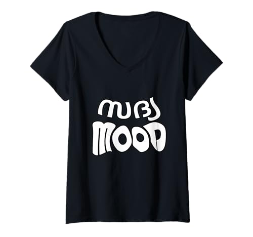 Damen Keralit Malayali Lustiges Sadhya Stimmung Malayalam Design T-Shirt mit V-Ausschnitt Damen Keralit Malayali Lustiges Sadhya Stimmung Malayalam Design T-Shirt mit V-Ausschnitt von Kerala Malayali