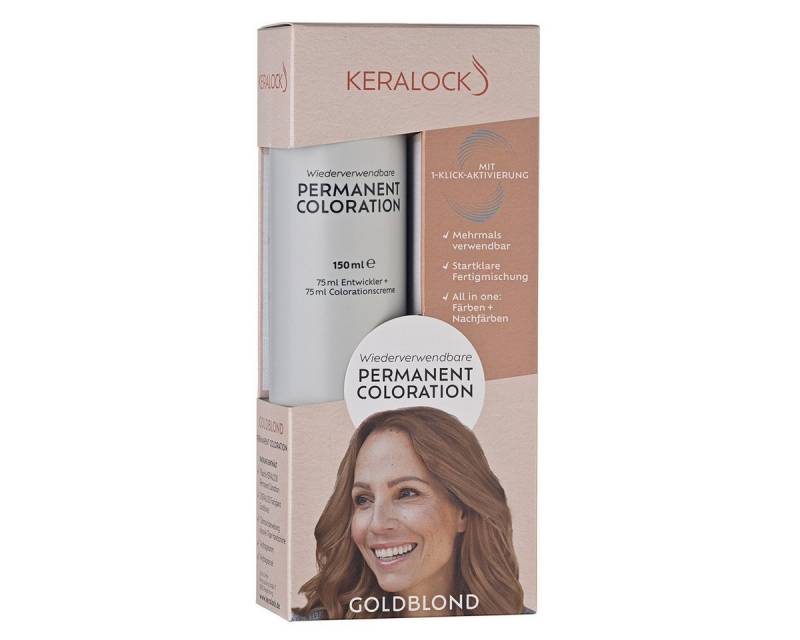 Keralock Coloration Wiederverwendbare Haarfarbe von Keralock