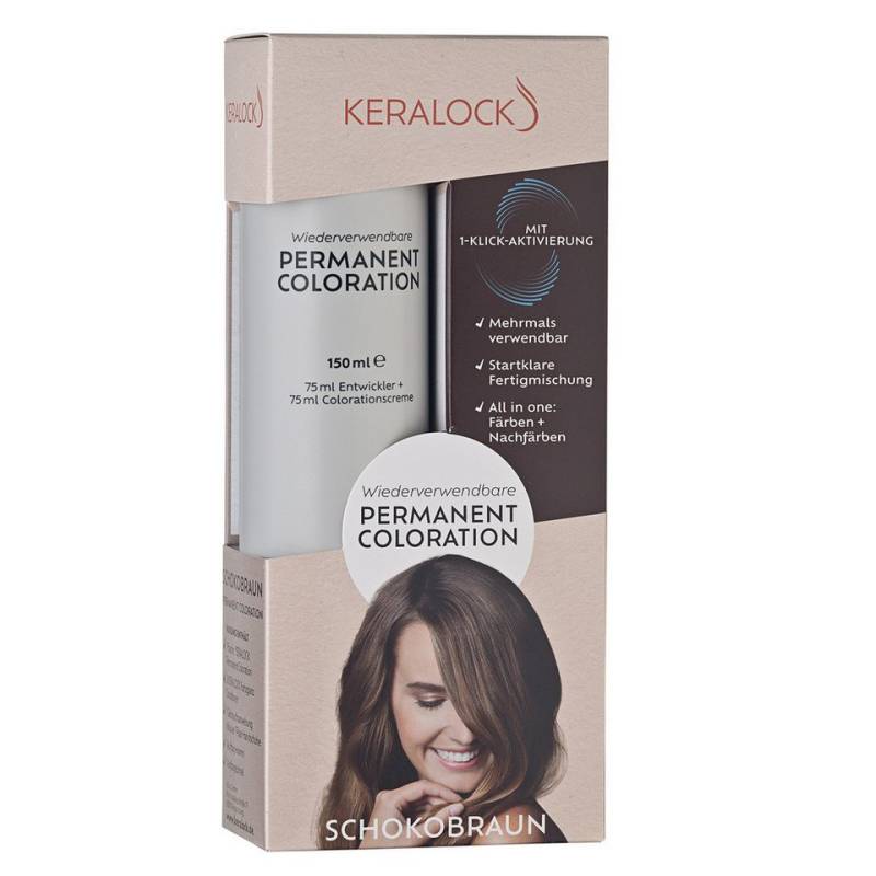 Keralock Coloration Wiederverwendbare Haarfarbe von Keralock