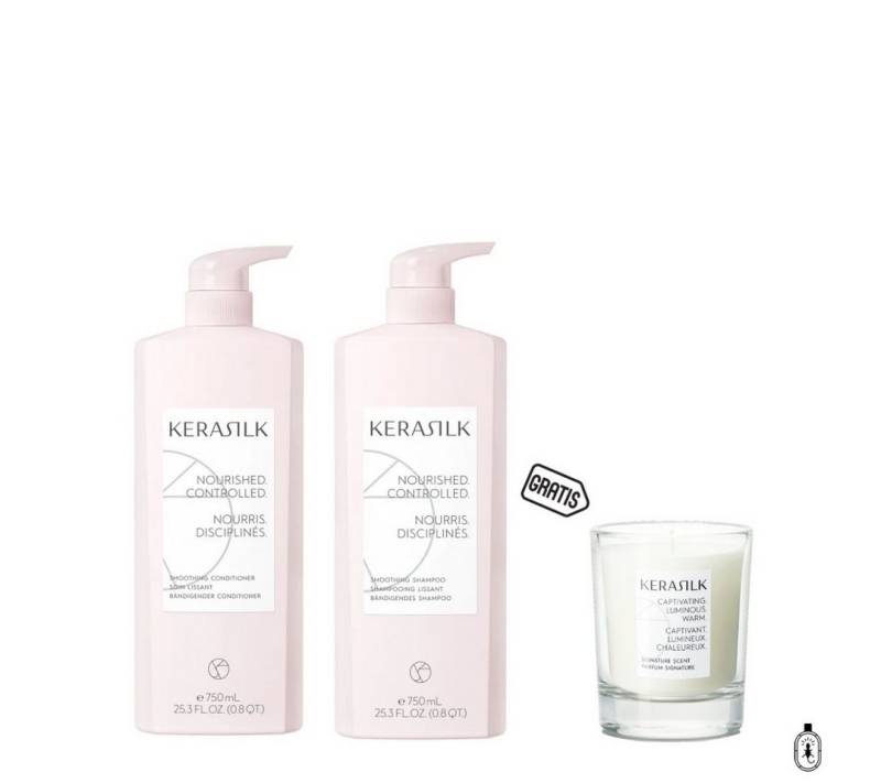 Kerasilk Haarpflege-Set Bändigendes Haarpflegeset XXL, 3-tlg. Kerasilk Haarpflege-Set Bändigendes Haarpflegeset XXL, 3-tlg. von Kerasilk